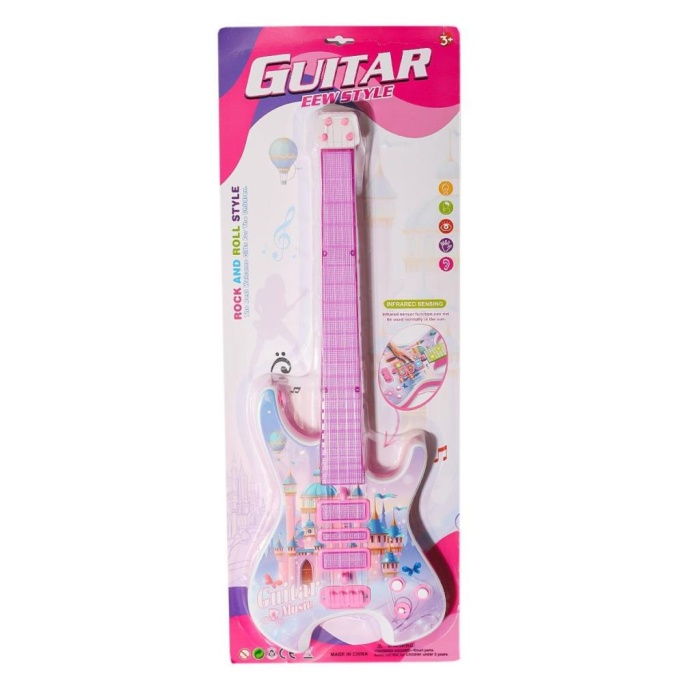 HediyeCantam 969B-969A-2 Rock and Roll Müzikli Gitar -Canem