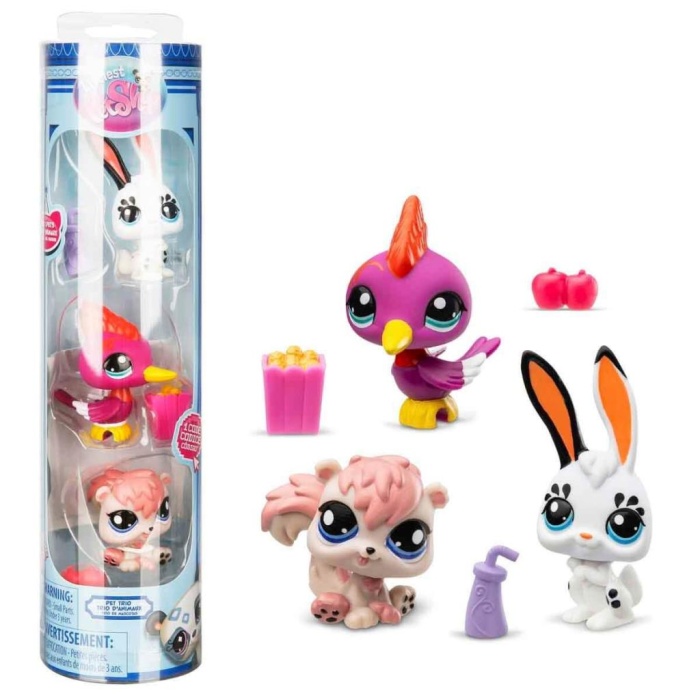 HediyeCantam 0621 Littlest Pet Shop Minişler 3’lü Figür Seti S2