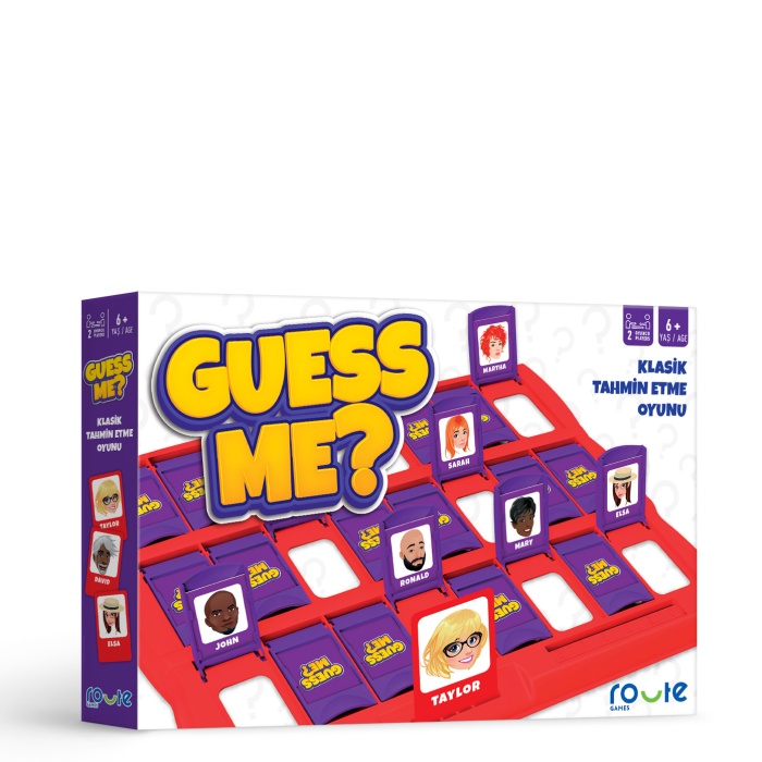Gues Me ? Klasik Tahmin Etme Oyunu Çocuk Zeka oyunu