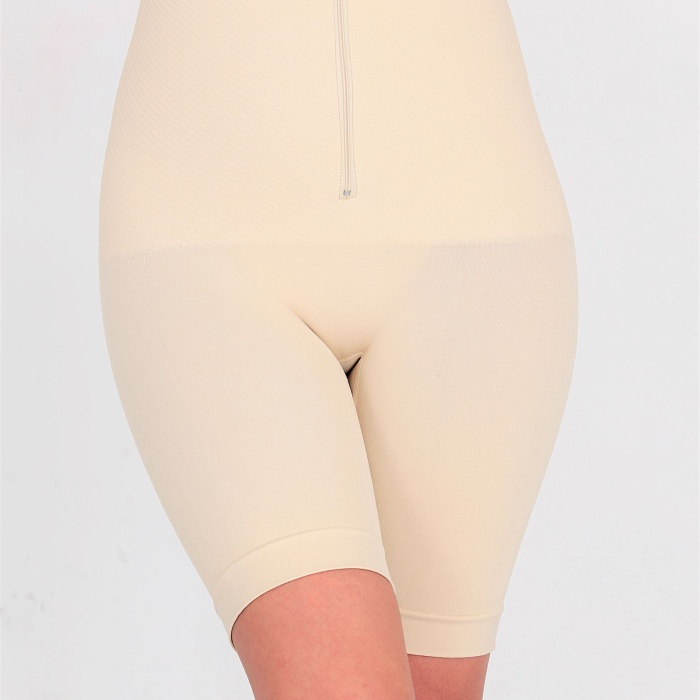 Fermuarlı Klasik Toparlayıcı Boxer Korse Ten HC5523 Form Angel