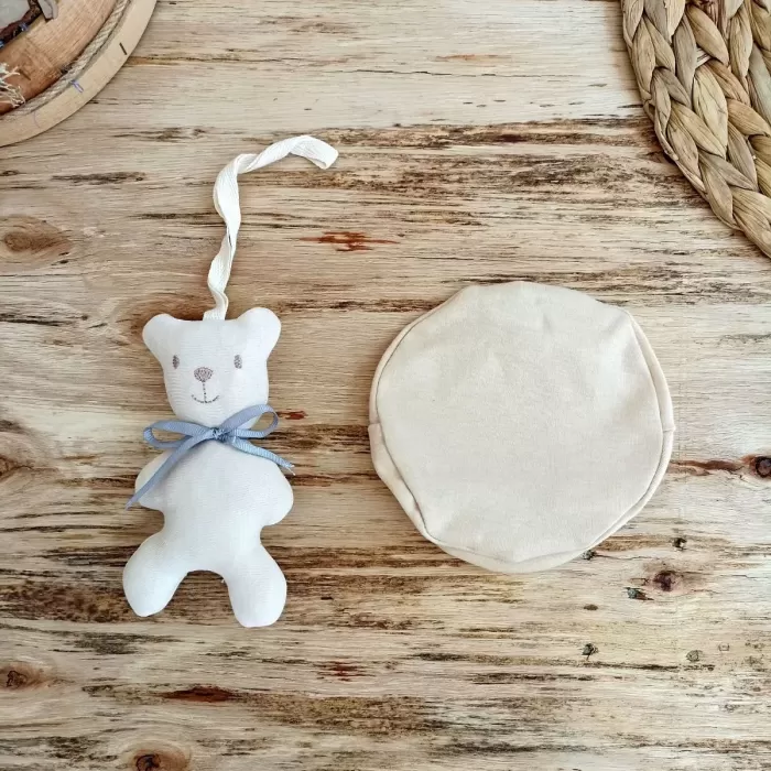 Oyuncaklı Altınbaşak 5li Kız Erkek Bebek Takımı Vizon
