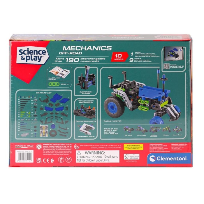 Nessiworld 75112TR Mekanik Laboratuvarı - Arazi Aracı +8 yaş