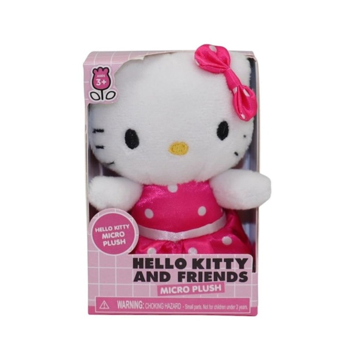 Nessiworld HKT25000 Hello Kitty 7.5 cm Mini Pelüş 25087