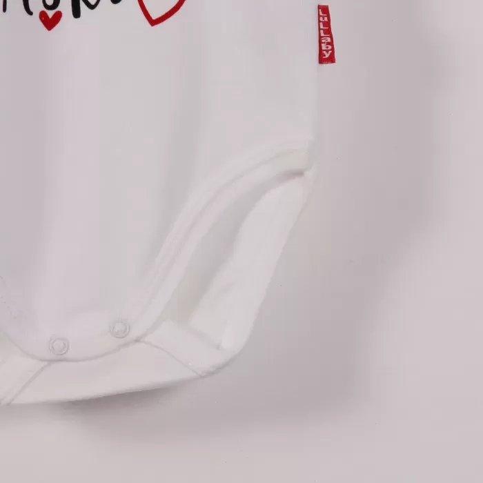 Babannesinin Minik Aşkı Desenli Askılı Unisex Body