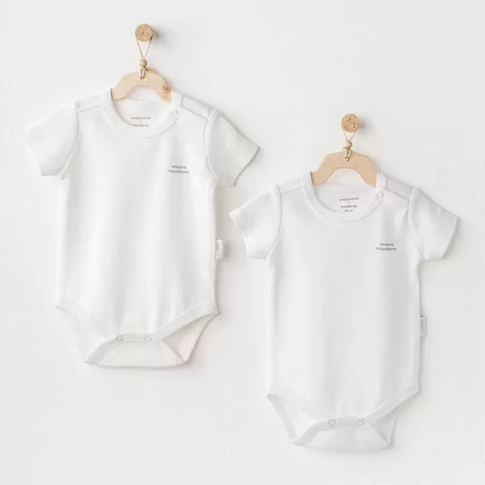 Short Sleeve 2li Basic Body Ekru