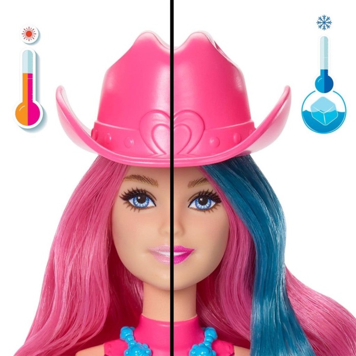 Nessiworld JCP01 Barbie Color Reveal - Renk Değiştiren Sürpriz Barbie Disco Star Serisi