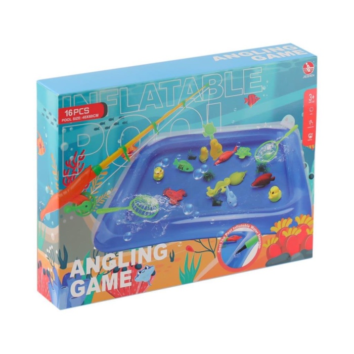 Nessiworld 8159-1 Şişebilen Havuzlu Balık Tutma Oyunu -Birliktoys