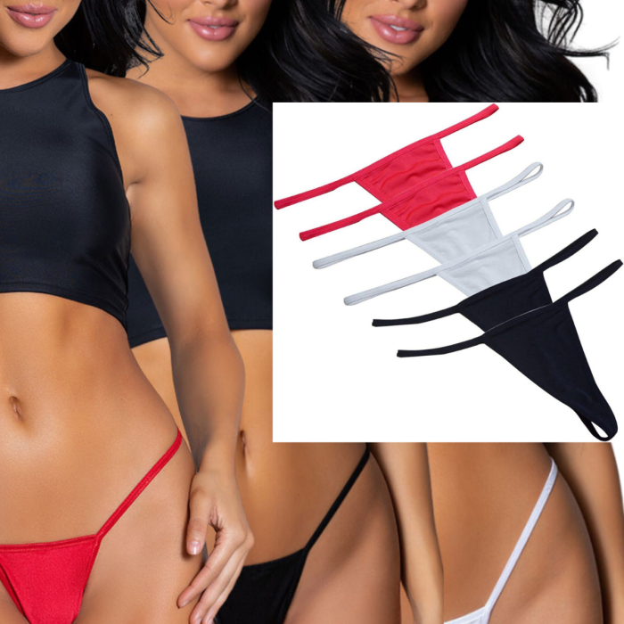 Süprem Penye Tanga Külot 6lı Model Renklimodellerimiz 83010-6lı