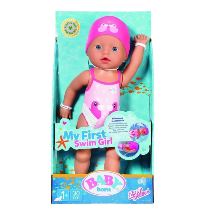 Nessiworld 835302 Baby Born Yüzen Bebek Lizzie - 30cm