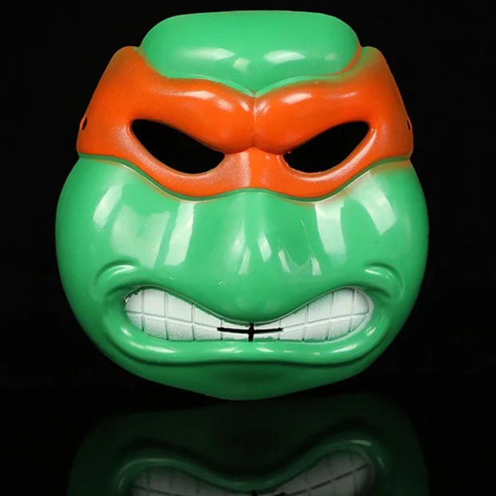 Ninja Kaplumbağalar Maskesi Michelangelo Maskesi (4172)