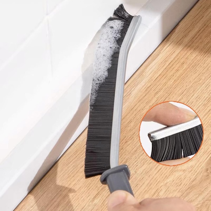 2 Li Çok Amaçlı Temizlik Fırçası & Derz Fırçası & Mutfak Banyo Temizlik Fırçası