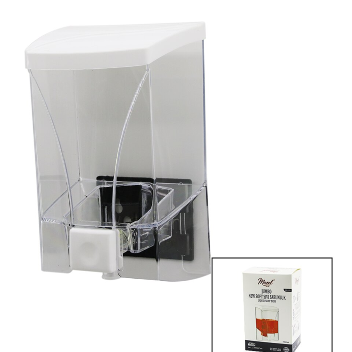 Duvara Asılabilir Monteli Sıvı Sabunluk 1000 Ml. Hediye Çantam-Y-029