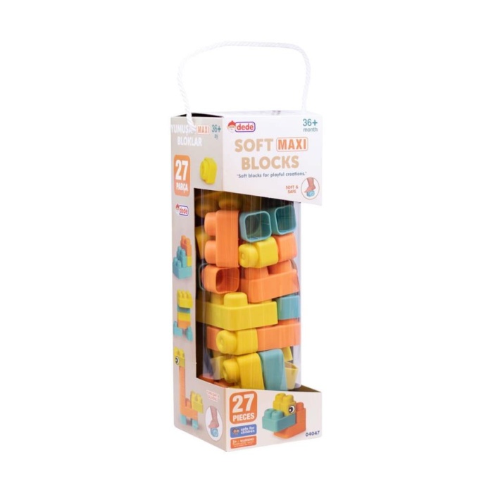 Nessiworld 04047 Soft Maxi Bloklar 27 Parça -Dede