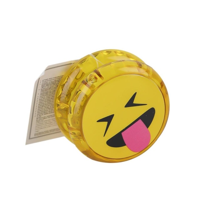 Nessiworld KZL-2025-2 Işıklı Emojili Yoyo -Kızılkaya Oyuncak