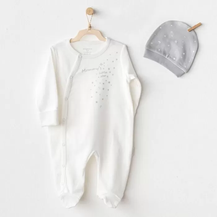Andywawa Ac25705 Mommys Little Star Tulum Takım Ekru