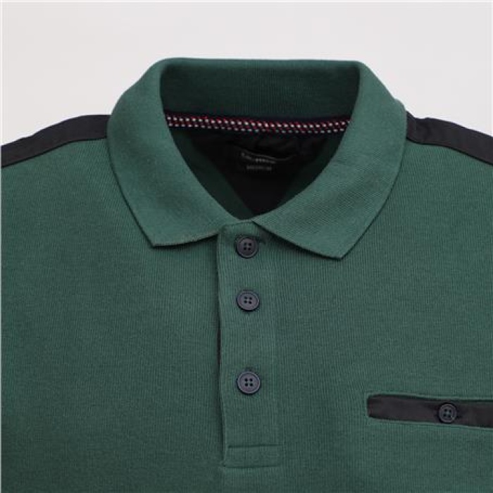 Erkek Uzun Kol Polo Yaka Kalın Sweat - PPS-2501 - Nefti