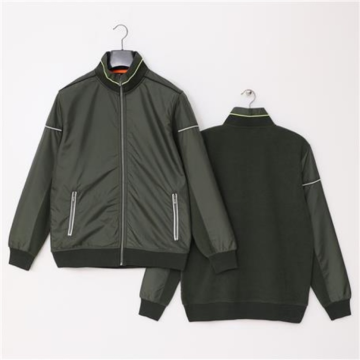 Erkek Ribanalı Comfort Fit Rahat Kesim Hafif Mont - MTS-8017 - Zeytuni