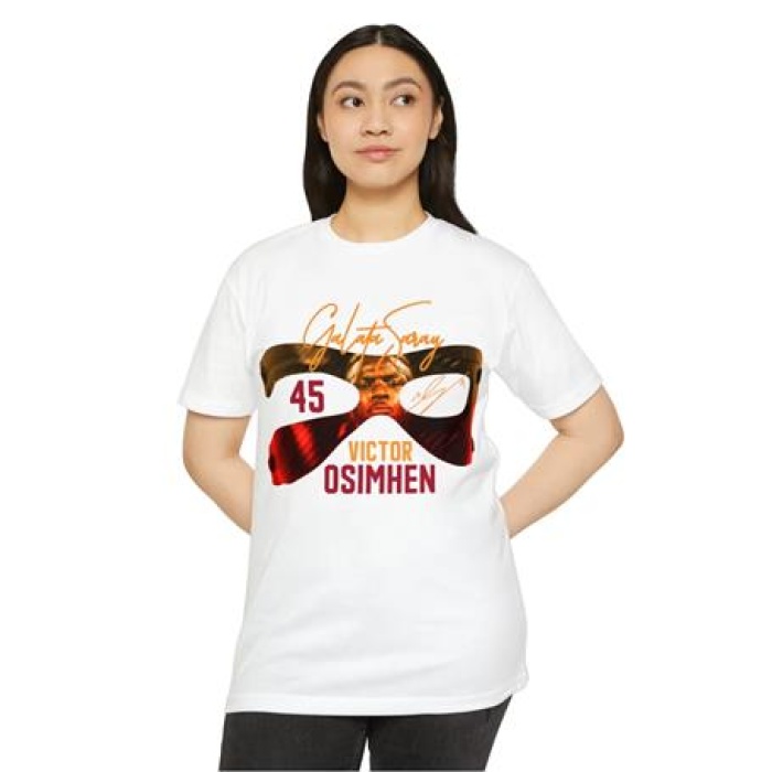0Simhen Maske Baskılı T-Shırt- OBT1000 - Beyaz