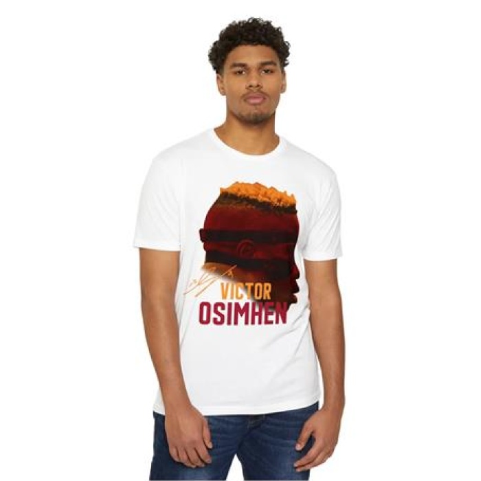 0Simhen Baskılı T-Shırt- OBTT1000 - Beyaz
