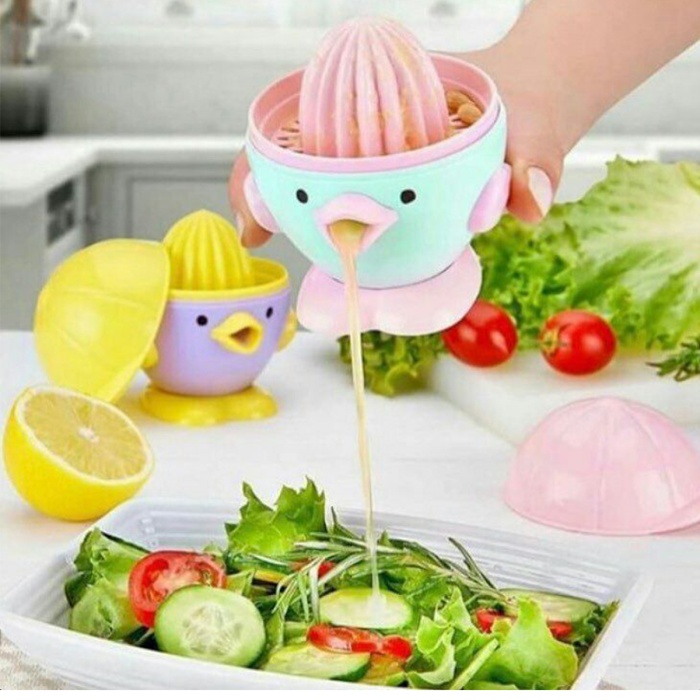 Şirin Limon Portakal Sıkacağı Karışık Renkli