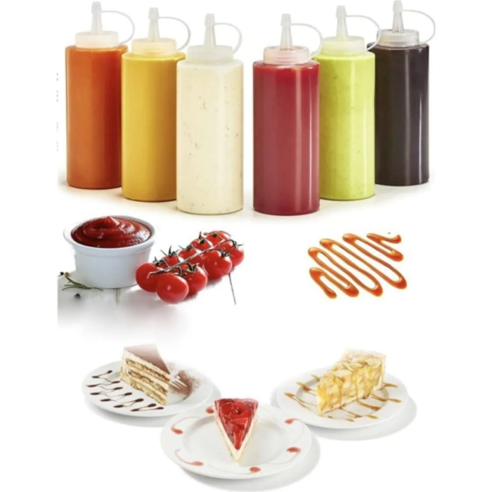 Plastik Yağlık Sirkelik Sosluk 700 Ml 1 Adet Royaleks-AS-113