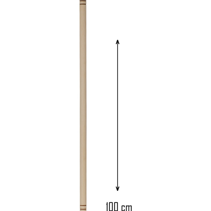 Ahşap 100 cm Hamur Açma Şekillendirme Oklavası Royaleks-56041