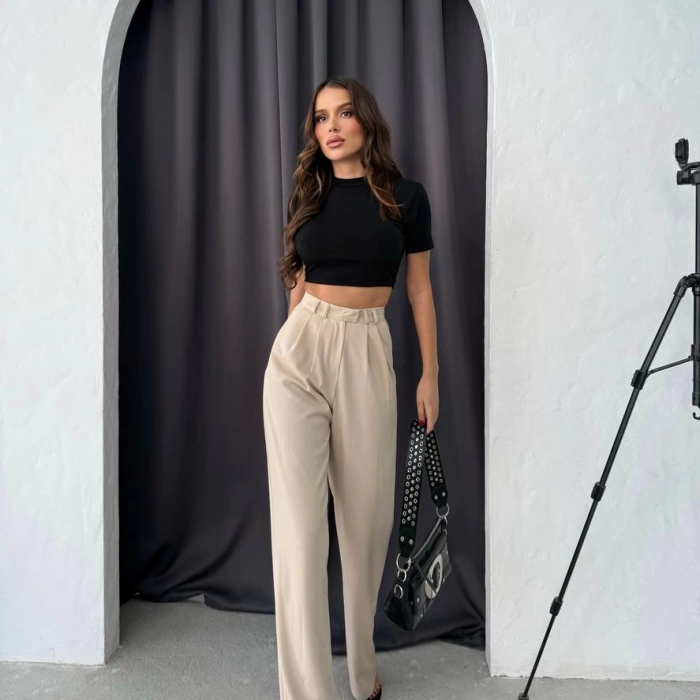 Kancalı pantolon