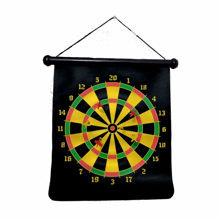 Mıknatıslı Dart Board Seti Eğlence Oyunu