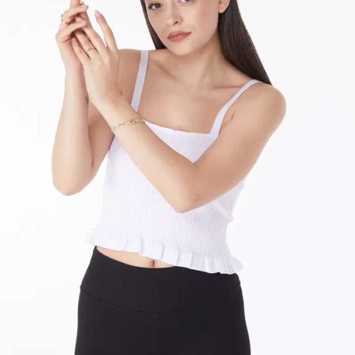 Yazlık triko crop