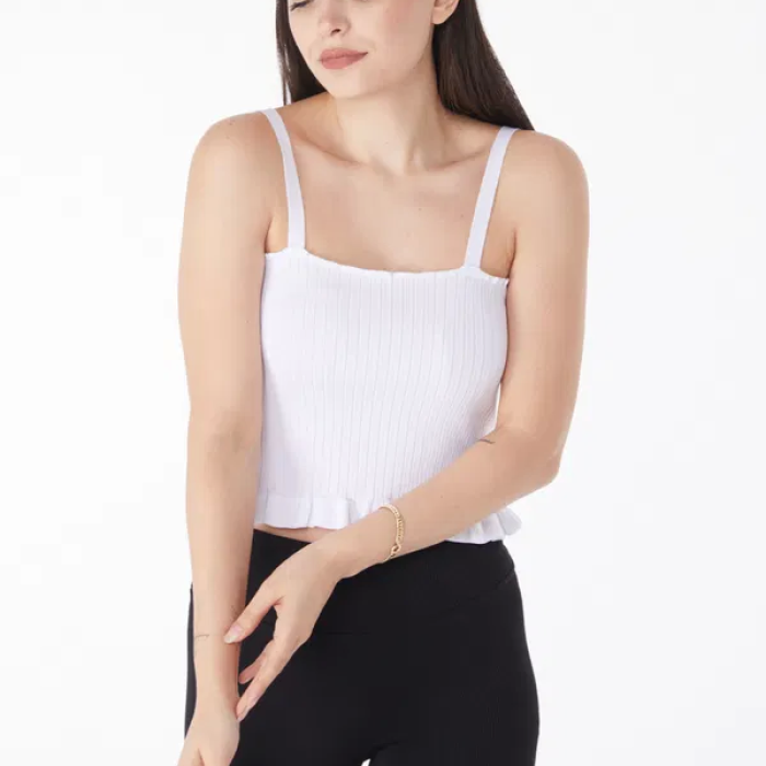 Yazlık triko crop