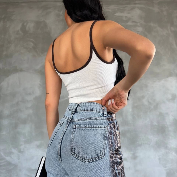Kaş korse crop bluz