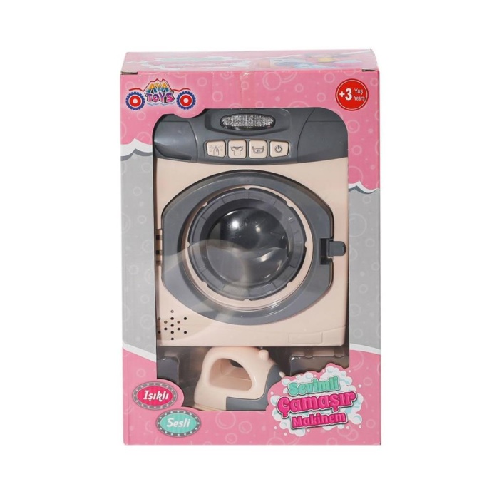 HediyeCantam 40302 Sesli ve Işıklı Çamaşır Makinesi -Ayatoys