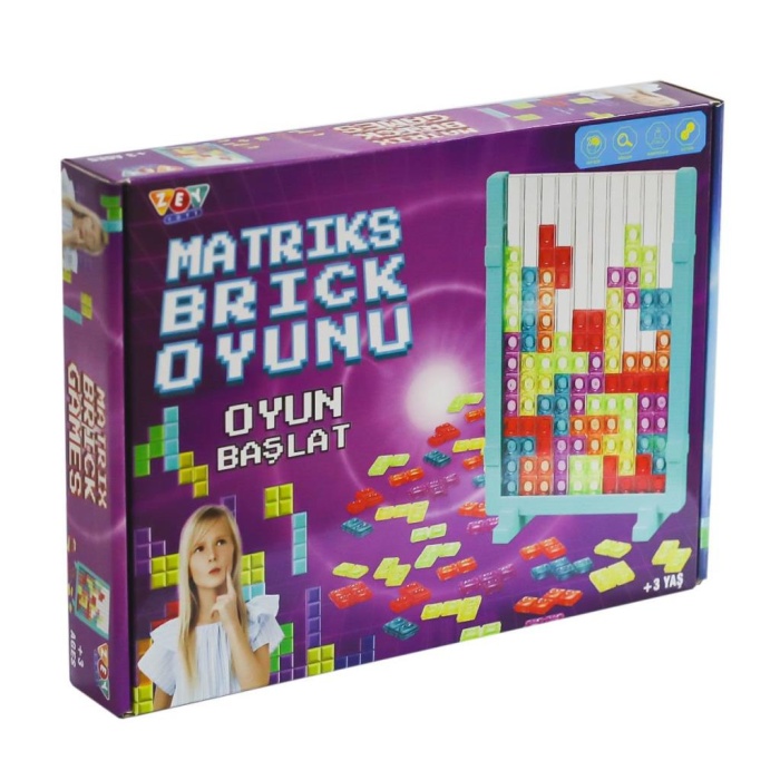 HediyeCantam ZEY2036 Matrix Brick Games -Zeytoys
