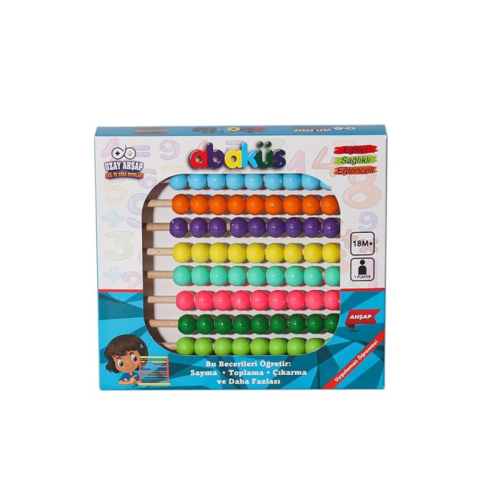 HediyeCantam 8455 Ahşap Abaküs