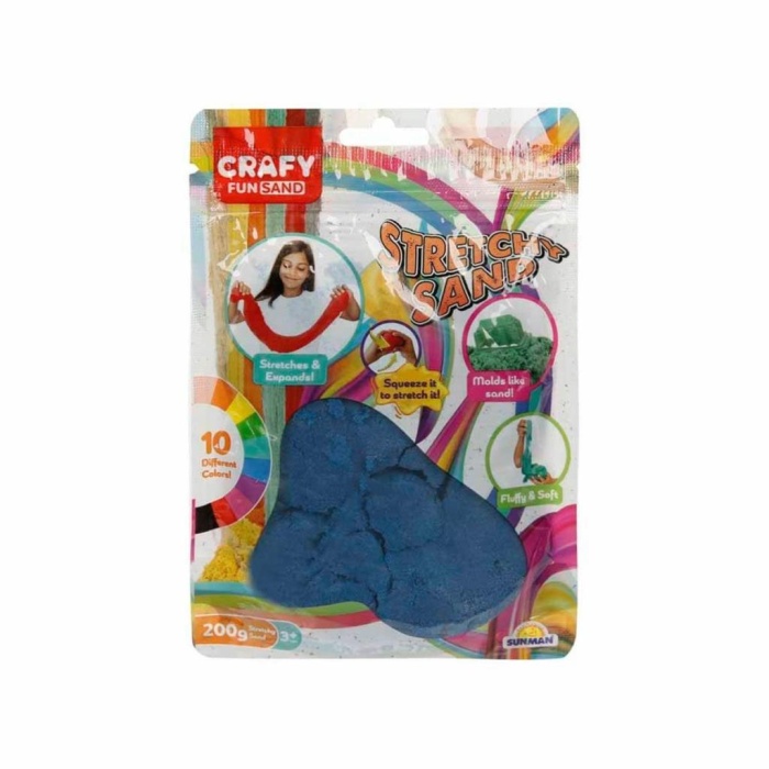 HediyeCantam 3605 Crafy Streç Oyun Kumu Koyu Mavi 200 g