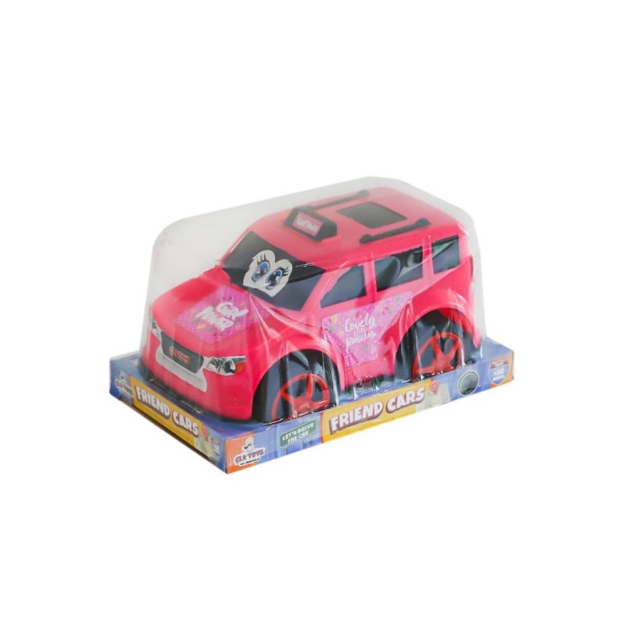 HediyeCantam CLK-170 Vakumlu Friends Car -Çalkan Plastik