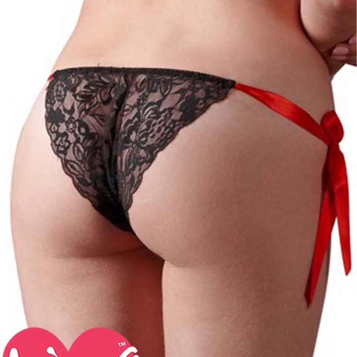 Hediye Çantam Bağlamalı Bayan Seksi Külot