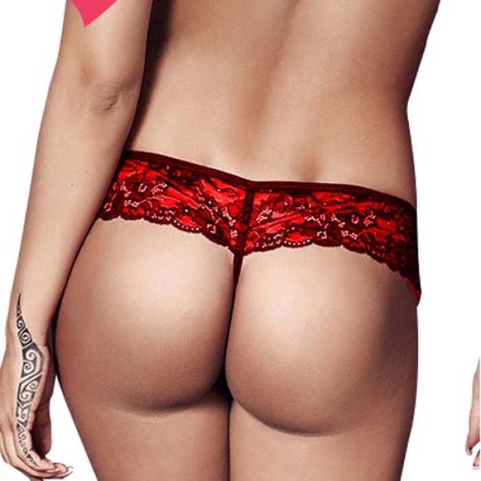 Beruflic Dantelli Büyük Beden Seksi Külot