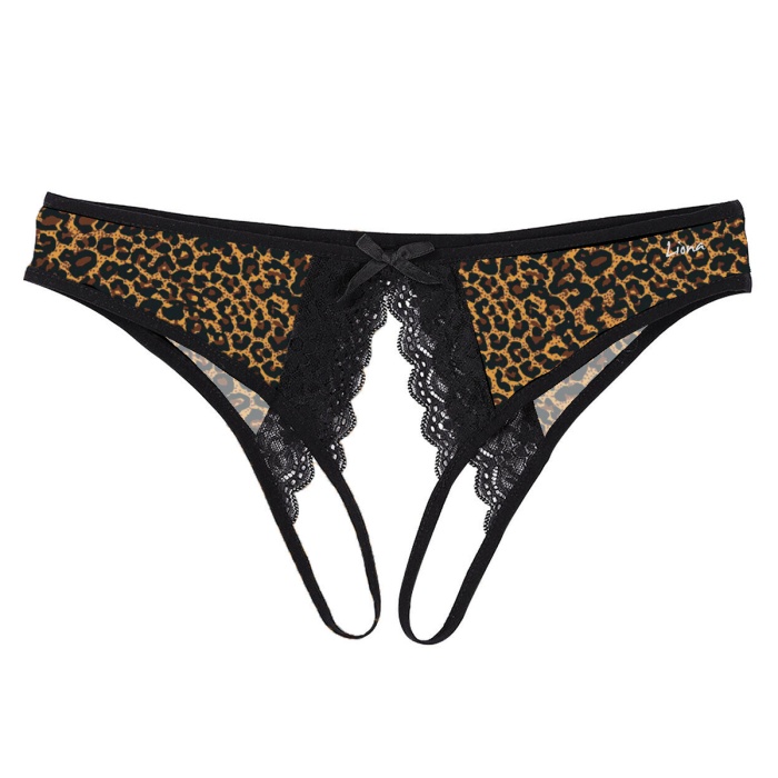 Beruflic Ağı Açık Leopar Desenli Fantazi Bato Külot
