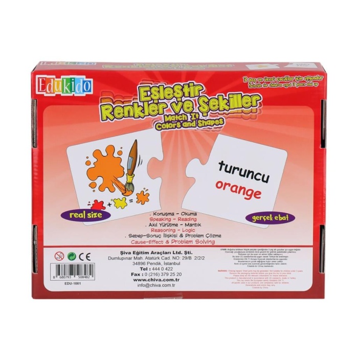1001-CS Chiva, Tamir Aletleri Ahşap Puzzle