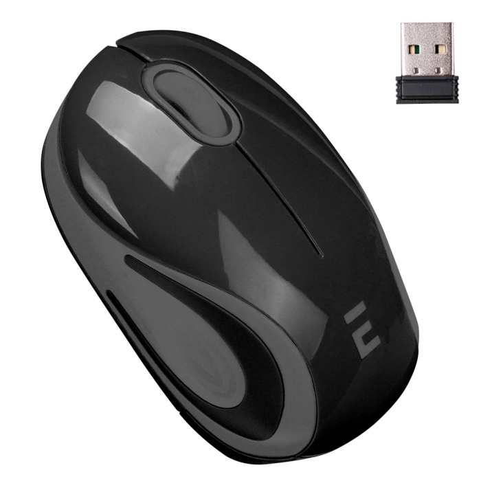 EVEREST SMW-555 USB SİYAH 2.4GHZ 1200 DPI OPTİK KABLOSUZ MOUSE (4172)