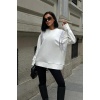 Angelina Metalize Sarkaçlı Sweatshirt 8048 -08