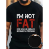 Baskılı Oversize Bisiklet Yaka T-shirt - Siyah