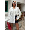Klasik Oversize Poplin Gömlek 3421