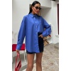 Klasik Oversize Poplin Gömlek 3421