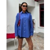 Klasik Oversize Poplin Gömlek 3421