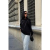 Gümüş Taşlı Sweatshirt 8052