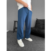 İki İplik Kumaş Baggy Alt Esofman - Turkuaz