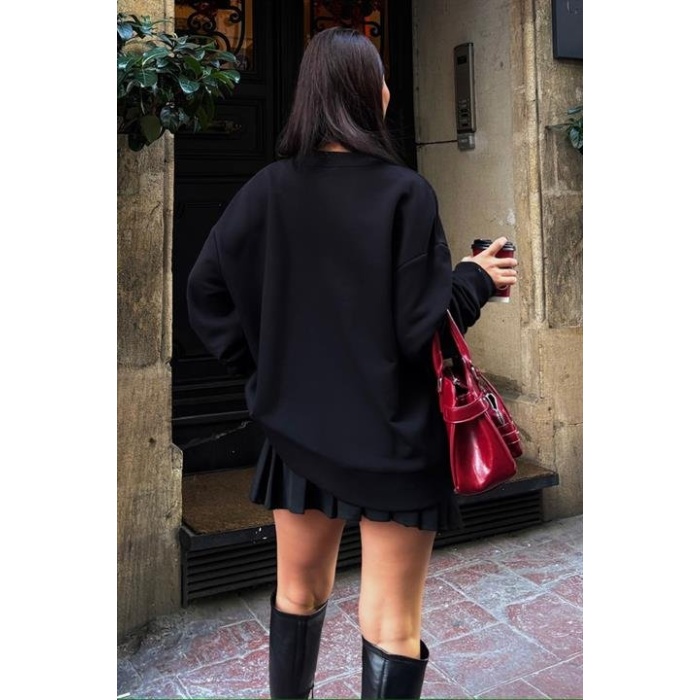 Püskül Detaylı Sweatshirt 8051