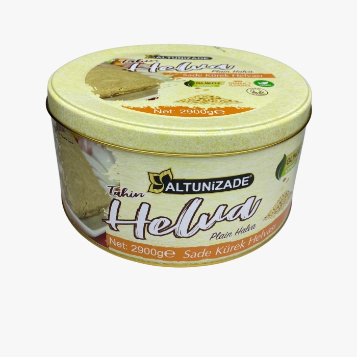 Sade Tahin Helva Teneke Kutu 2900 gr